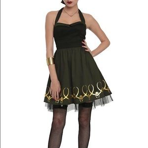 Marvel Loki Halter Dress L NWT